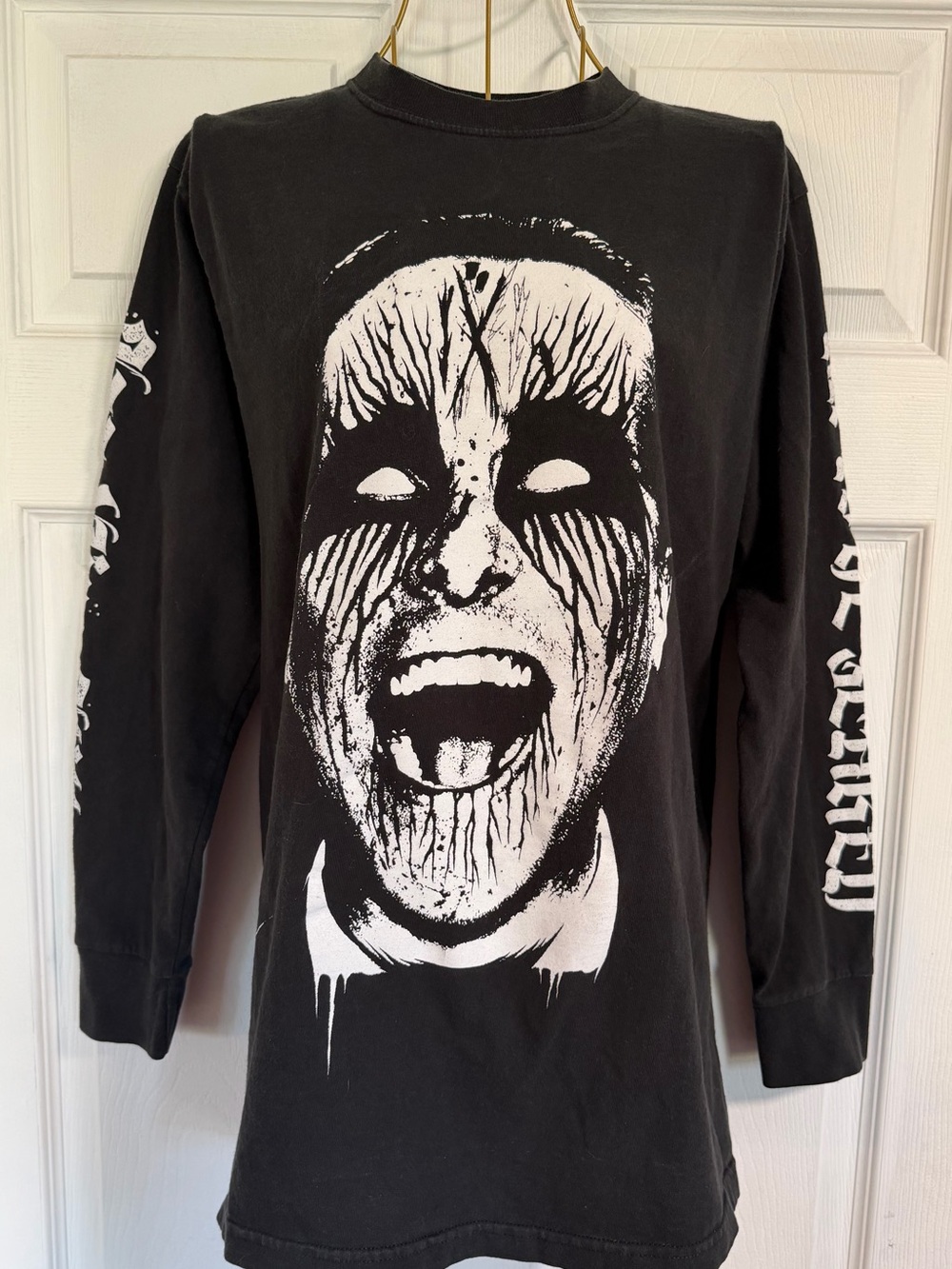 Ice Nine Kills Graphic Long Sleeve Tee Hip To Be Scared